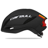 Lanlan Casco de Ciclismo Carreras de Bicicleta de Carretera Aerodinámica Casco neumático Black M/L (55-61cm)