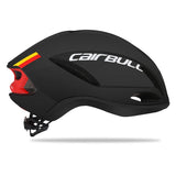 Lanlan Casco de Ciclismo Carreras de Bicicleta de Carretera Aerodinámica Casco neumático Black M/L (55-61cm)