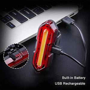 Meilan inteligente bicicleta luz trasera X5 recargable por USB con mando a distancia inalámbrico señales de giro vigas para láser para bicicleta, BMX, bicicleta de carretera bicicleta de montaña y bicicleta híbrida 85 lúmenes