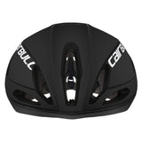 Lanlan Casco de Ciclismo Carreras de Bicicleta de Carretera Aerodinámica Casco neumático Black M/L (55-61cm)