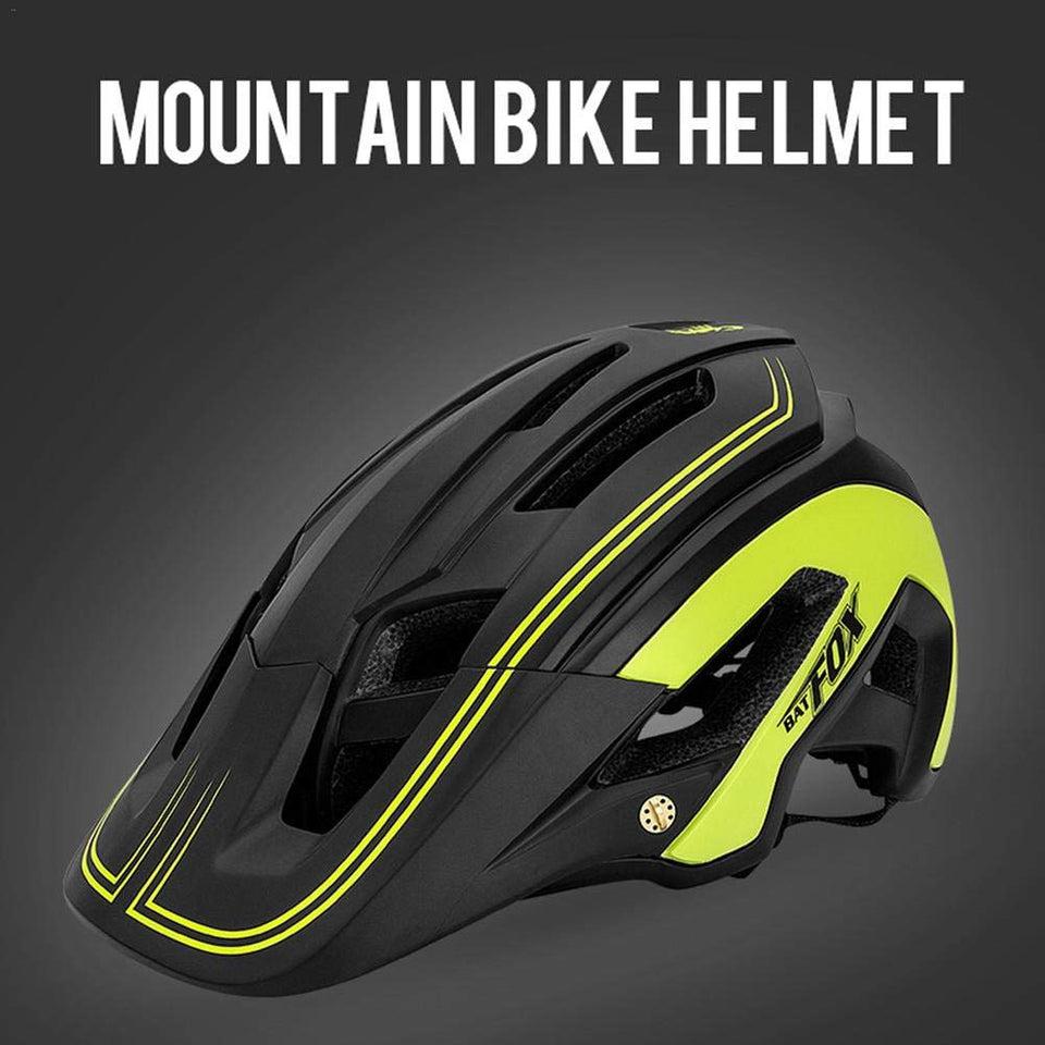 Thiningstars Casco de Bicicleta de Montaña, Ultraligero Transpirable Casco de Seguridad, Sombrero de Ciclismo, Moldeado Integral, Tamaño Ajustable, Profesional MTB Protector Solar Resistencia appealing
