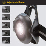 WOTR Luces de Marcha Nocturna Luz de Marcha en el Pecho al Aire Libre, luz Delantera de Haz Ajustable y Luces de Advertencia de Seguridad traseras visibles LED Intermitentes para Correr, Trotar
