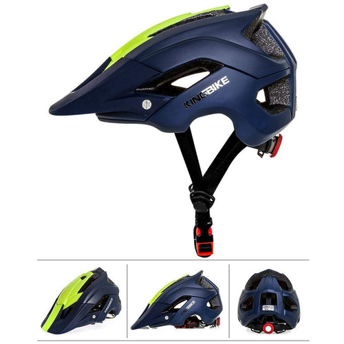 Labyrinen KINGBIKE Casco de Bicicleta, antivibración, para Ciclismo de montaña y Carretera, protección de Seguridad y Transpirable, Negro, Verde, Azul Oscuro, Azul Claro