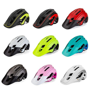 Thiningstars Casco de Bicicleta de Montaña, Ultraligero Transpirable Casco de Seguridad, Sombrero de Ciclismo, Moldeado Integral, Tamaño Ajustable, Profesional MTB Protector Solar Resistencia appealing