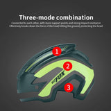 Thiningstars Casco de Bicicleta de Montaña, Ultraligero Transpirable Casco de Seguridad, Sombrero de Ciclismo, Moldeado Integral, Tamaño Ajustable, Profesional MTB Protector Solar Resistencia appealing