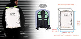RFX, Funda Impermeable Y Reflejante P/Mochila/Bicicleta - Reflective, Rainproof, Naranja