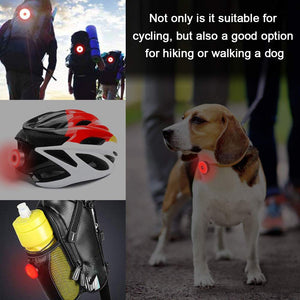 AutoWT Luces Traseras de Bicicleta, Luz recargable y ultra brillante para bicicletas, con luz de cola, hasta 56 horas Runtime IPX5 de larga duración Ciclismo de seguridad Lámpara de linterna trasera para bicicletas de carretera Cascos Mochilas