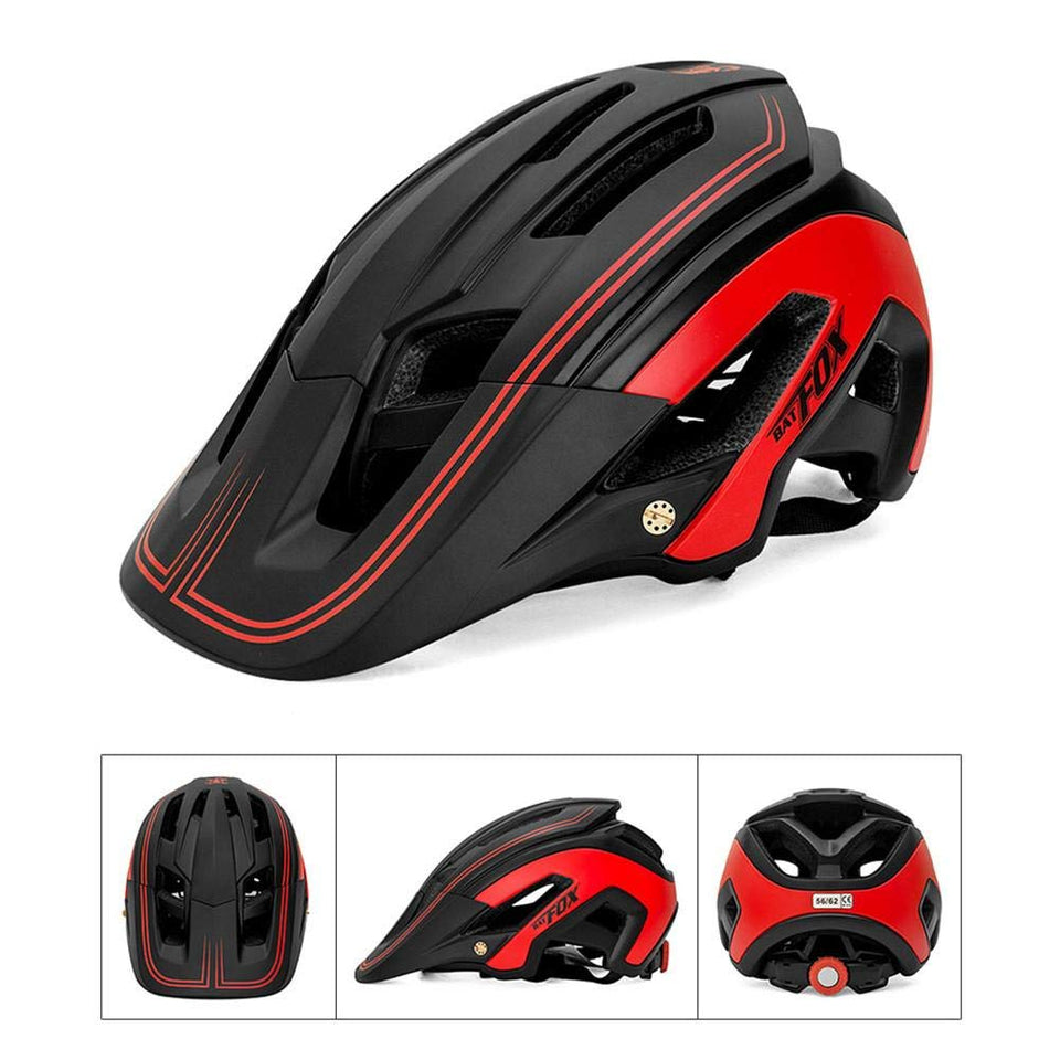 Thiningstars Casco de Bicicleta de Montaña, Ultraligero Transpirable Casco de Seguridad, Sombrero de Ciclismo, Moldeado Integral, Tamaño Ajustable, Profesional MTB Protector Solar Resistencia appealing