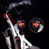 Redlemon Luz Trasera Inteligente Automática para Bicicleta. Direccionales y Luz de Freno Automáticos, Láser de Seguridad, Batería Recargable