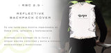 RFX, Funda Impermeable Y Reflejante P/Mochila/Bicicleta - Reflective, Rainproof, Naranja