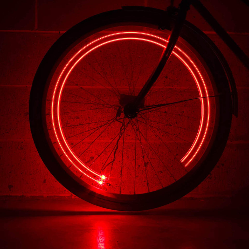 MonkeyLectric 40 LM Impermeable 4 Full Color LED Bike Rueda Luz