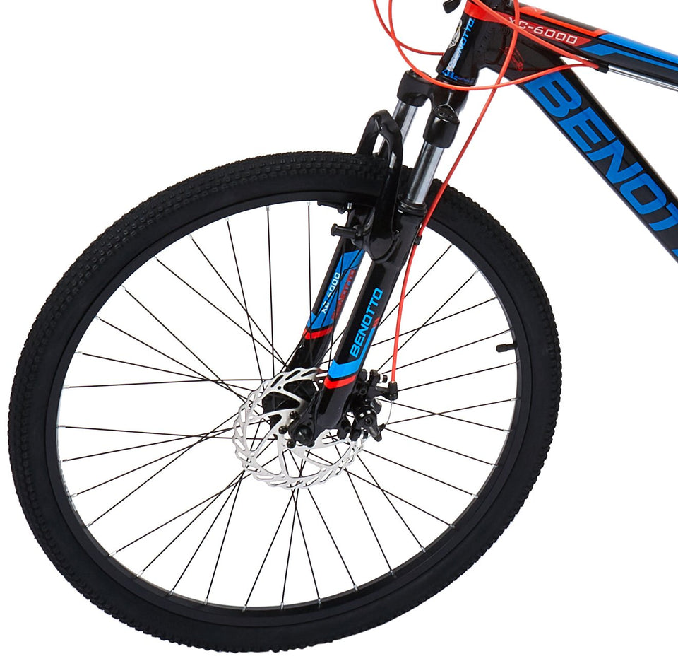 Benotto Bicicleta XC-6000 Aluminio R26 24V Sunrace Frenos DDM