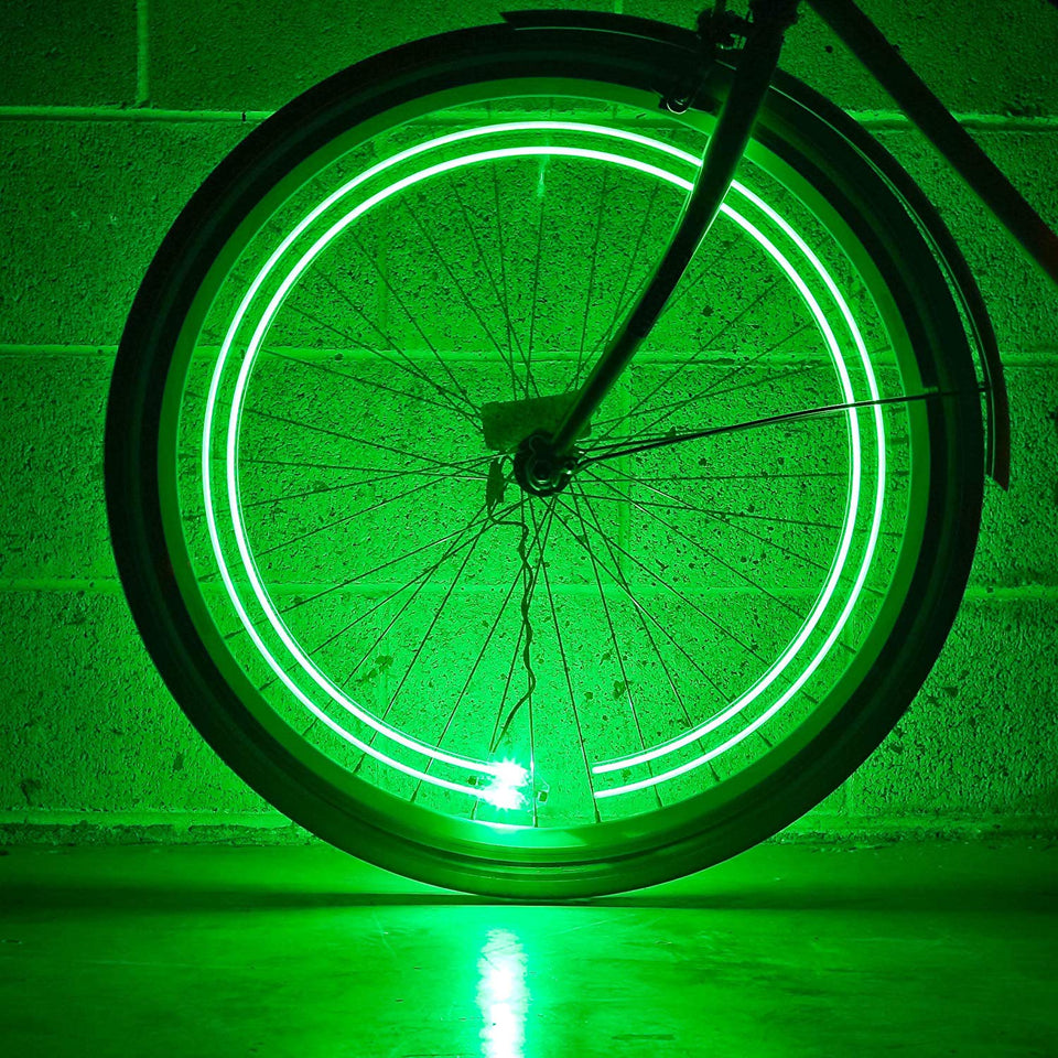 MonkeyLectric 40 LM Impermeable 4 Full Color LED Bike Rueda Luz